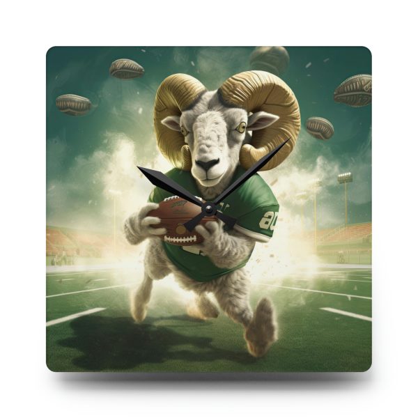 Rams Art Wall Clock (Limited Collectible Art Production) - Image 2