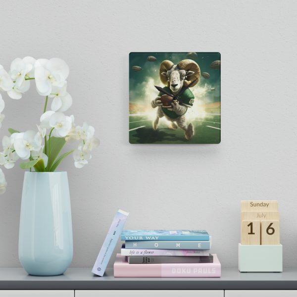 Rams Art Wall Clock (Limited Collectible Art Production) - Image 6