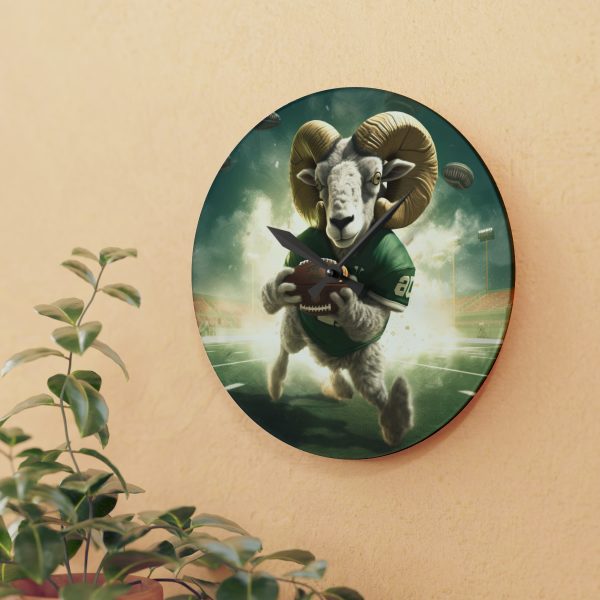 Rams Art Wall Clock (Limited Collectible Art Production) - Image 15