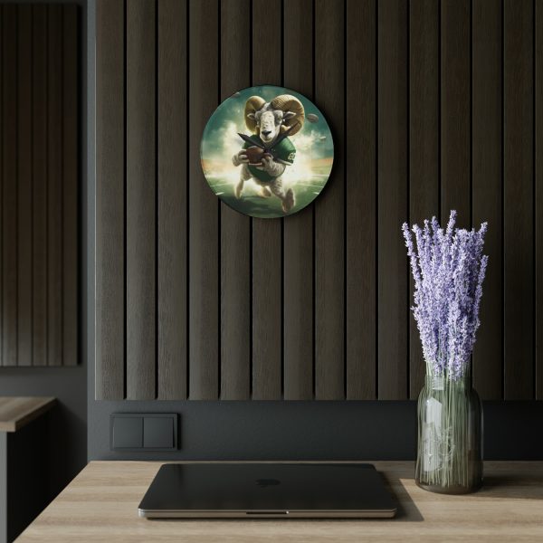 Rams Art Wall Clock (Limited Collectible Art Production) - Image 17