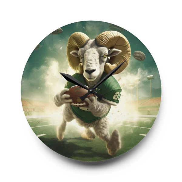 Rams Art Wall Clock (Limited Collectible Art Production) - Image 13