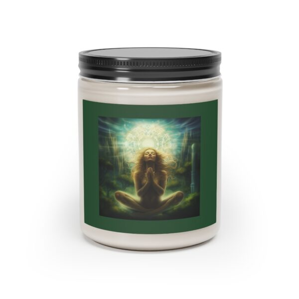 Fort Collins Angel Meditation Candle - Colorado State Art Decor (Scented Gift Candle, 9oz) - Image 2