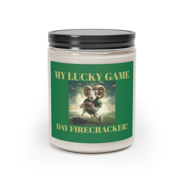 My Lucky Game Day FireCracker Candle - Colorado State Art Decor (Scented Student Gift Candle, 9oz) - Image 5