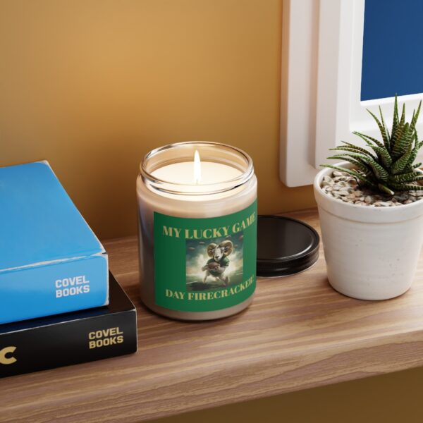 My Lucky Game Day FireCracker Candle - Colorado State Art Decor (Scented Student Gift Candle, 9oz) - Image 8
