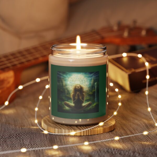Fort Collins Angel Meditation Candle - Colorado State Art Decor (Scented Gift Candle, 9oz) - Image 7