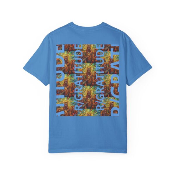 Gratitude - Unisex Garment-Dyed T-shirt - Image 2