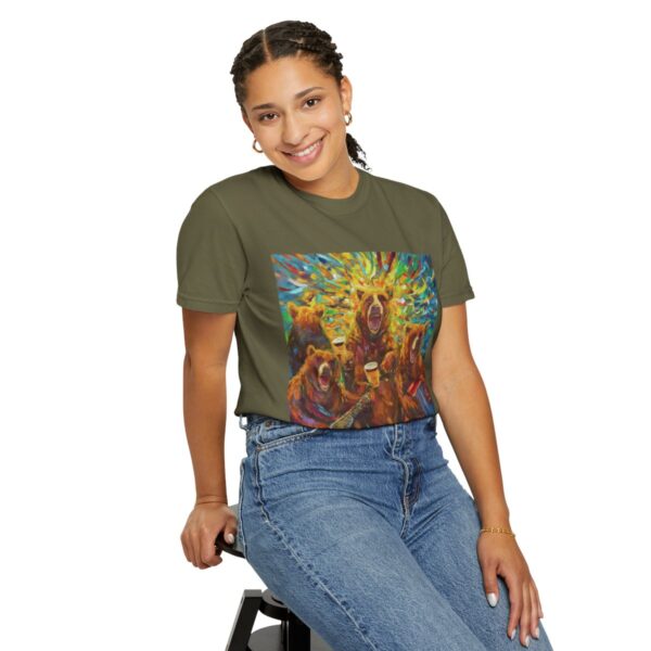 Gratitude - Unisex Garment-Dyed T-shirt - Image 74