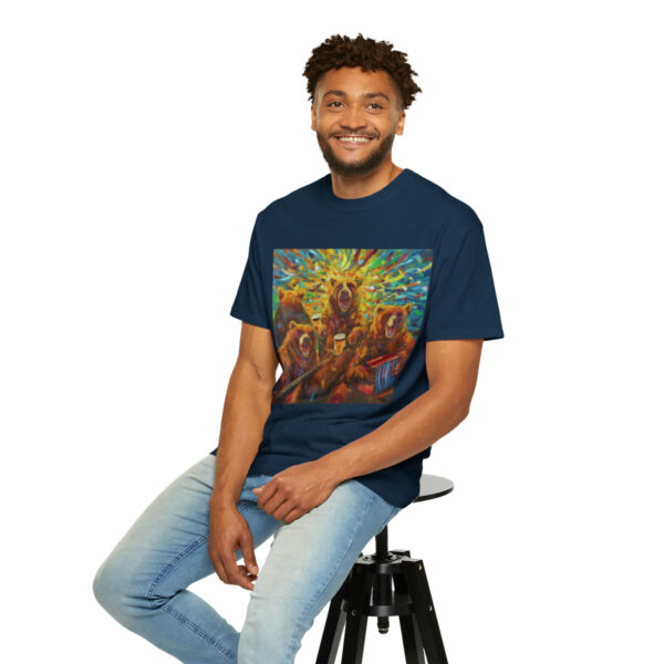 Gratitude - Unisex Garment-Dyed T-shirt - Image 117
