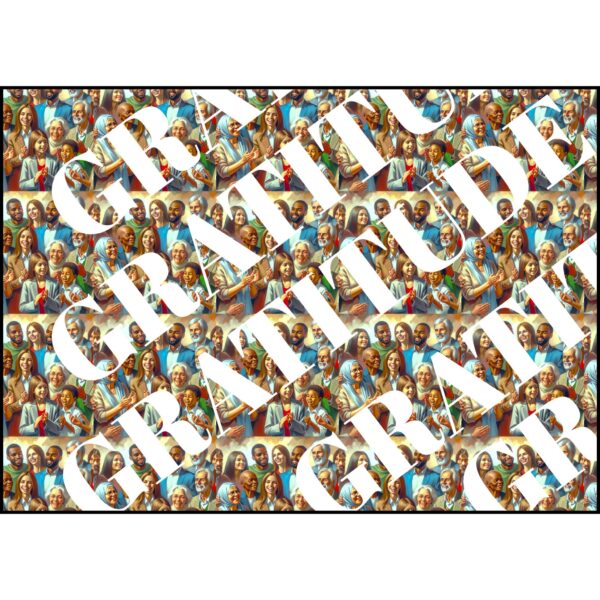 Gratitude Family - Woven Blanket